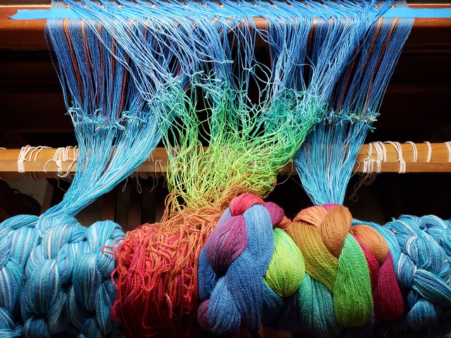 Warp front to back with Mary Schmutte