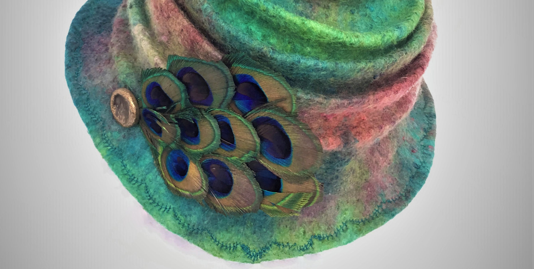 Fabulous Felted Spiral Folded Hat with Dawn Edwards