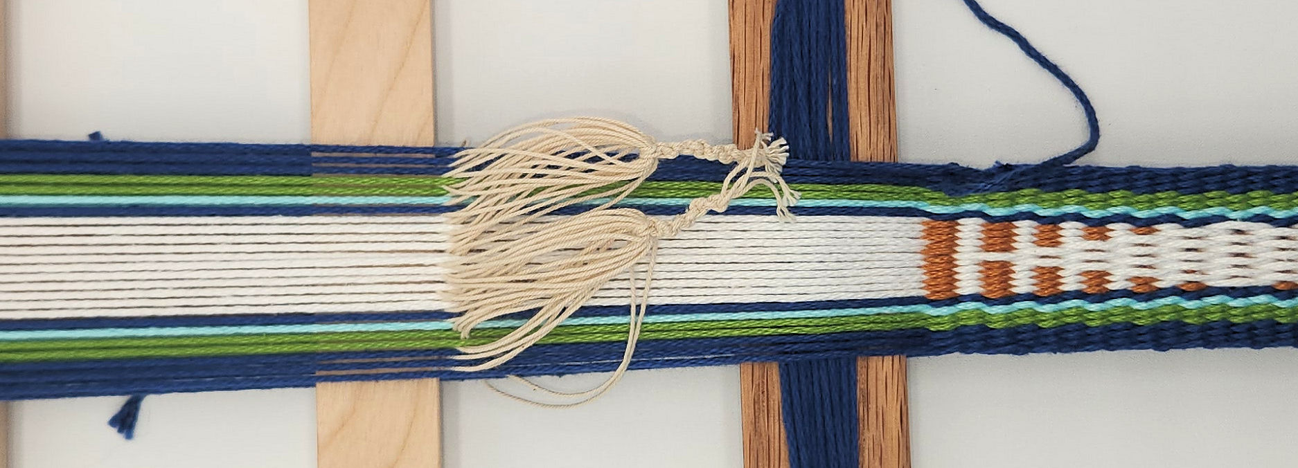Mapuche Inspired Band Weaving on a Frame Loom