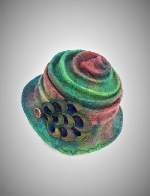 Spiral Folded Hat with Dawn Edwards
