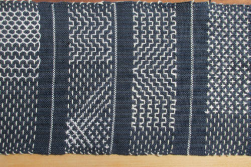 Sashiko-ori with Beth Ross Johnson