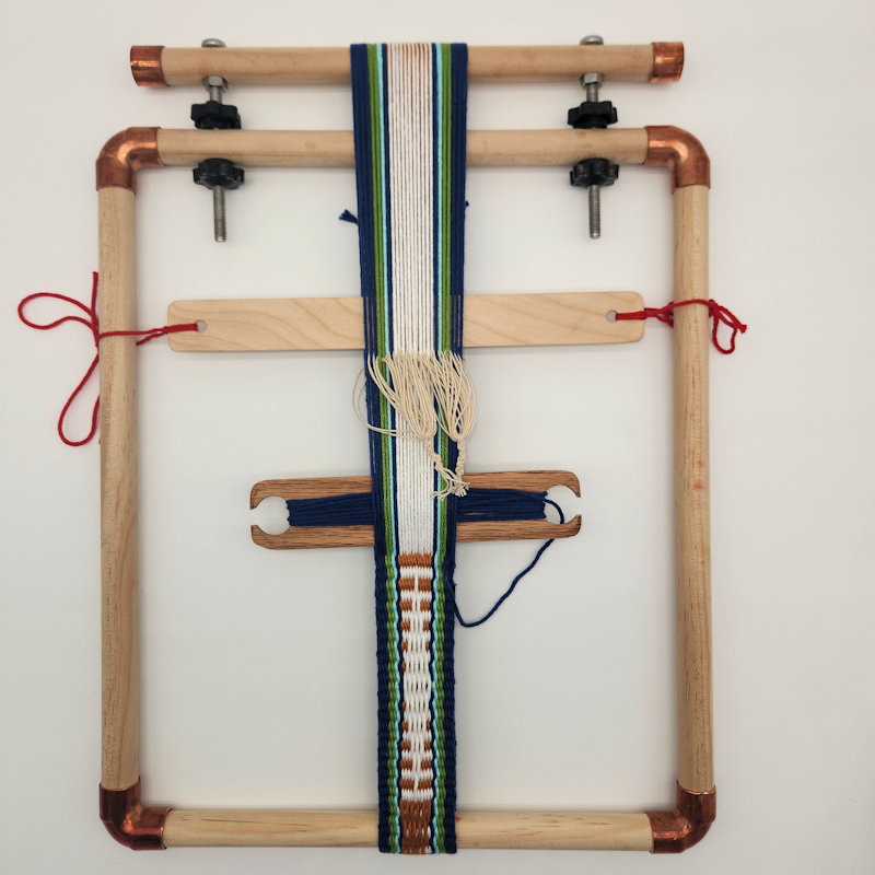 Mapuche Inspired Band Weaving on a Frame Loom